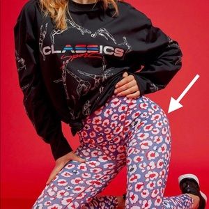 NWT Adam Selman Sport French Cut Leggings - Medium